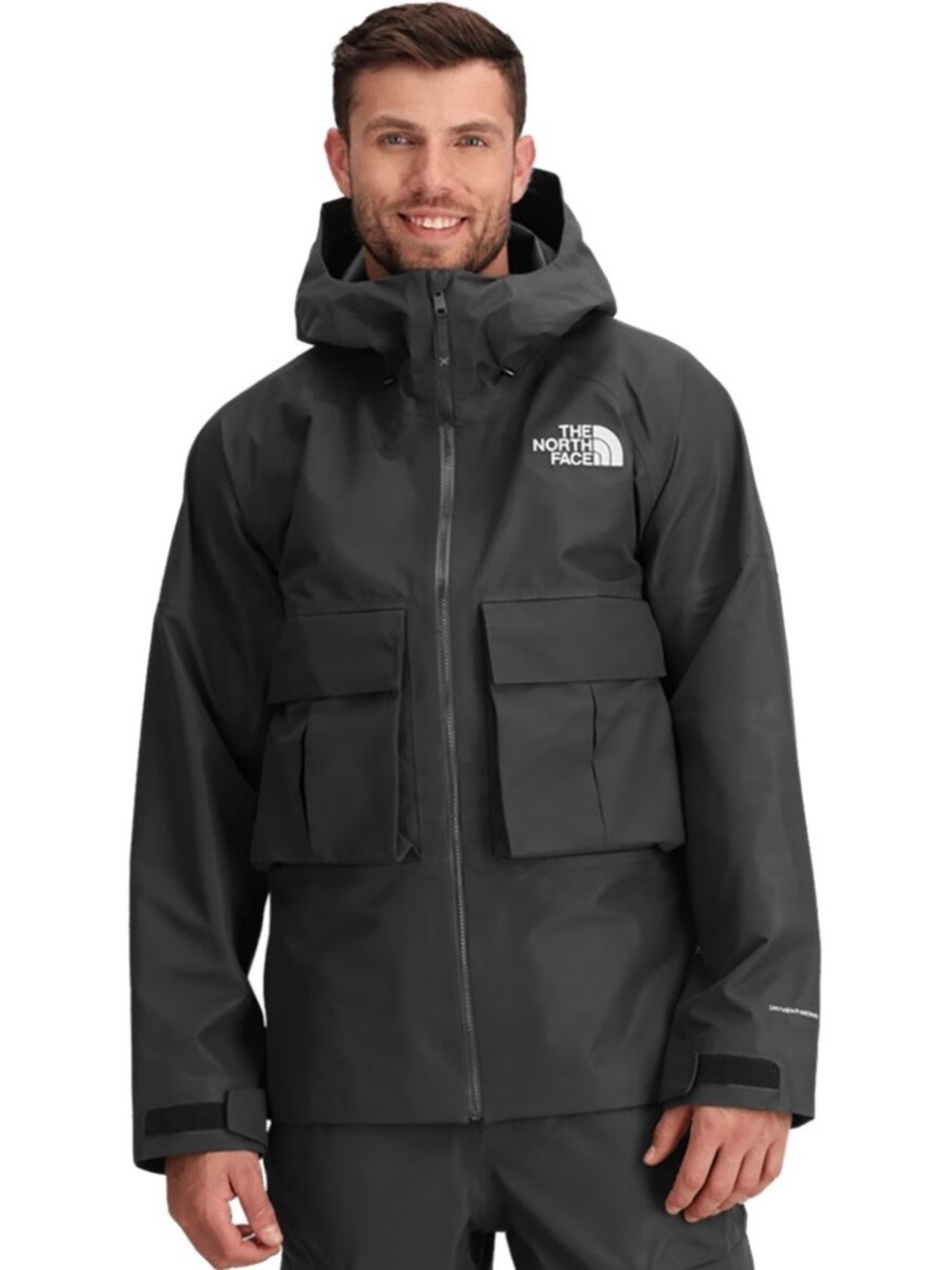 The North Face Dragline Ski Snowboard Black Aspen Alpine Performance Jacket L